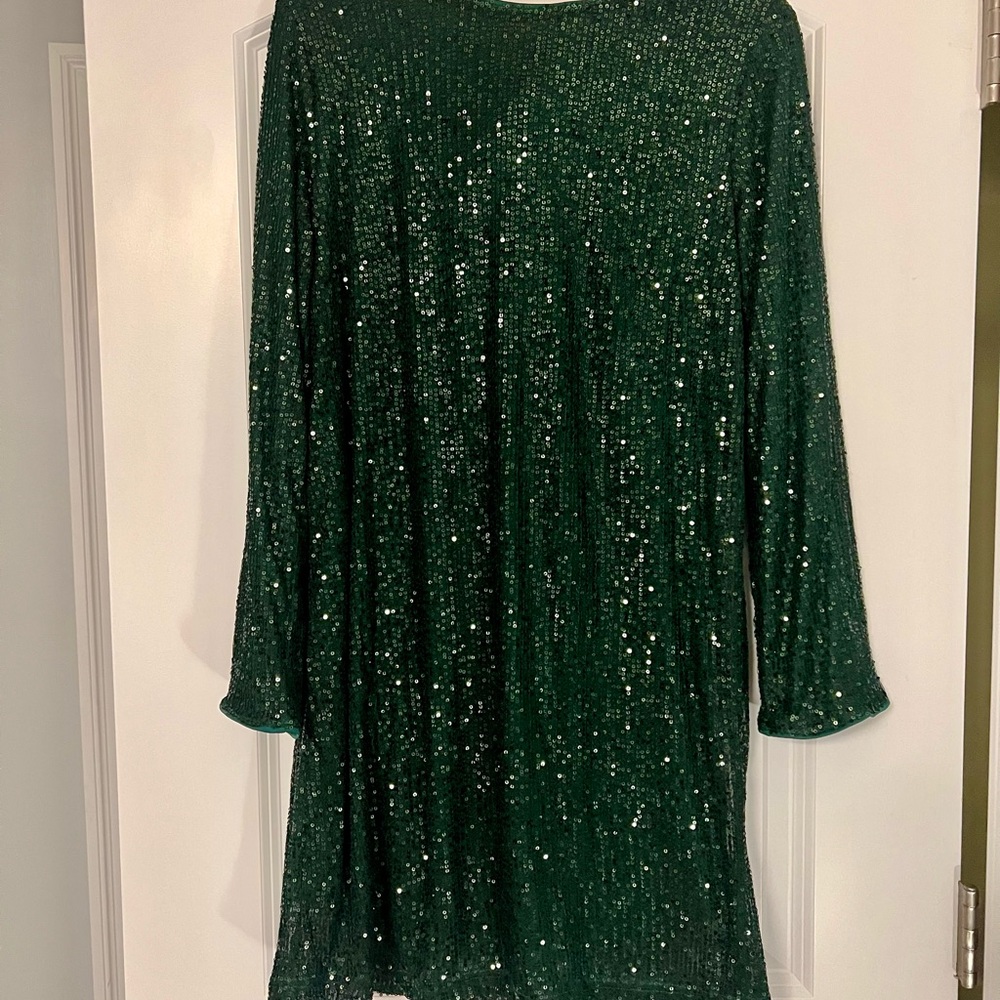SHEIN Green Dress